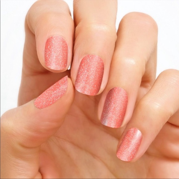 *Retired* Color Street: You’re Corally Invited | Orange Coral Glitter Summer - Picture 14 of 16